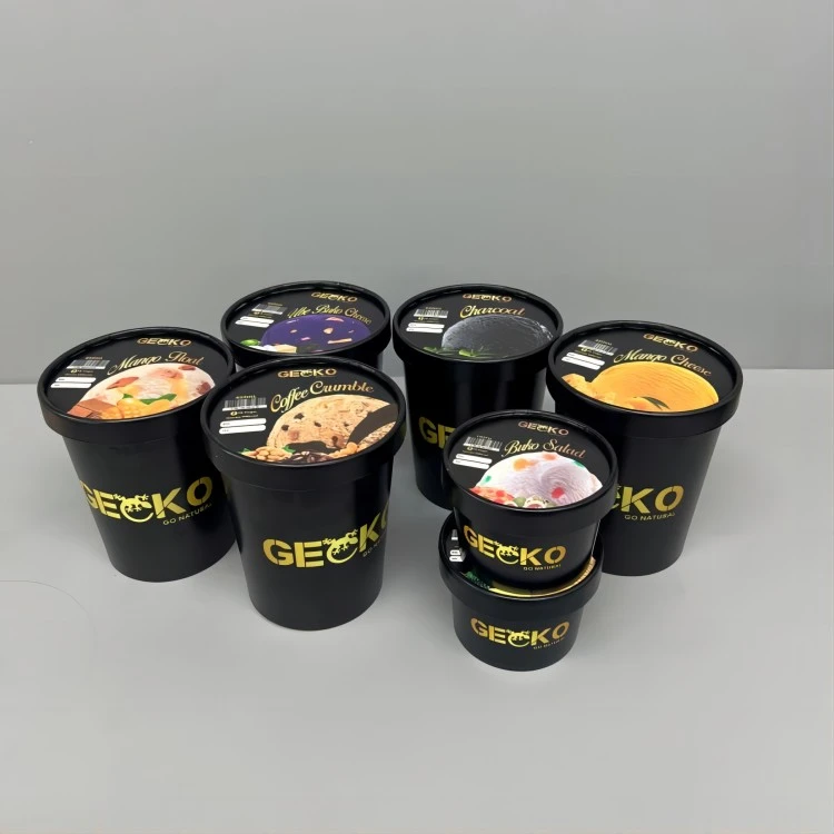 16oz Paper Ice Cream Cups